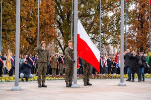 Podniesienie Flagi Państwowej na maszt