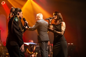 Koncert Orkiestry Morskiego Oddziału SG w NOSG z okazji 35. rocznicy powołania Straży Granicznej pt. "Zakochaj się w służbie" w CHDK