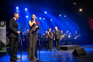 Koncert Orkiestry Morskiego Oddziału SG w NOSG z okazji 35. rocznicy powołania Straży Granicznej pt. "Zakochaj się w służbie" w CHDK
