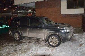 Odzyskany Nissan X-Trail