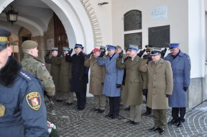 Funkcjonariusze NOSG uczestniczyli w obchodach Narodowego Dnia Pamięci Żołnierzy Wyklętych