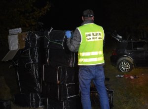 Przemytnicy zatrzymani, papierosy nie odjechały znad granicy