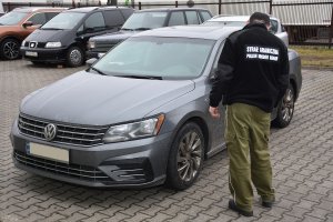 Zatrzymany Volkswagen Passat