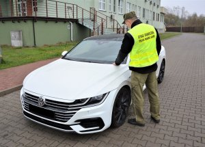Volkswagen Arteon odzyskany w Dorohusku