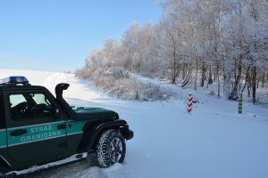 Ciągle w służbie - zimowe patrole na granicy