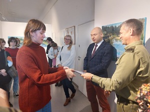 Wystawa prac "U progu Niepodległej" i konferencja prasowa w Lublinie