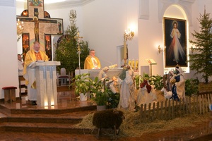 Msza Święta w Kościele Garnizonowym w Chełmie z udziałem funkcjonariuszy SG oraz zaproszonych gości