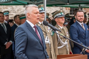 Przemówienie Ministra SWiA podczas uroczystości 34. rocznicy powstania Nadbużańskiego Oddziału Straży Granicznej