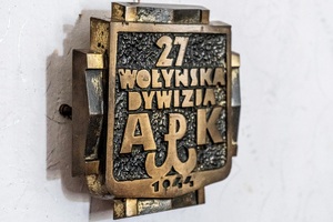 Krzyż 27 Wołyńskiej Dywizji Piechoty Armii Krajowej