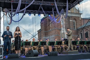 Koncert Orkiestry Reprezentacyjnej SG podczas lubelskiej Nocy Kultury