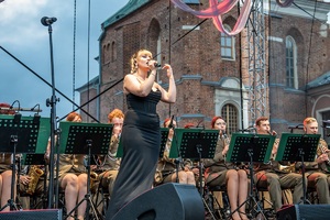 Koncert Orkiestry Reprezentacyjnej SG podczas lubelskiej Nocy Kultury