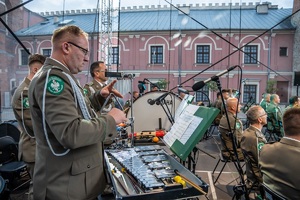 Koncert Orkiestry Reprezentacyjnej SG podczas lubelskiej Nocy Kultury