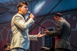 Koncert Orkiestry Reprezentacyjnej SG podczas lubelskiej Nocy Kultury