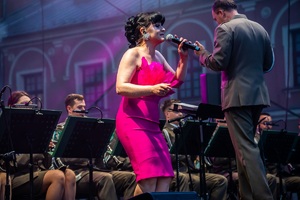 Koncert Orkiestry Reprezentacyjnej SG podczas lubelskiej Nocy Kultury