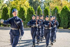 Przemarsz Klasy Mundurowej