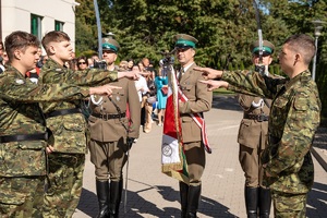 Ślubowanie nowo przyjętych funkcjonariuszy SG
