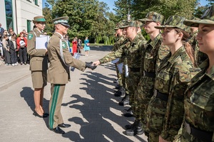 Ślubowanie nowo przyjętych funkcjonariuszy SG