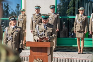 Ślubowanie nowo przyjętych funkcjonariuszy SG