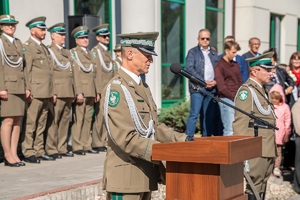 Ślubowanie nowo przyjętych funkcjonariuszy SG