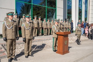 Ślubowanie nowo przyjętych funkcjonariuszy SG