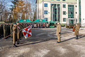 Ślubowanie nowo przyjętych funkcjonariuszy NOSG