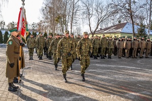 Ślubowanie nowo przyjętych funkcjonariuszy NOSG