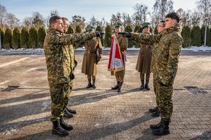Ślubowanie nowo przyjętych funkcjonariuszy NOSG