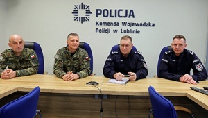 Spotkanie w KW Policji w Lublinie