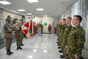 Ślubowanie funkcjonariuszy służby kontraktowej