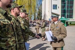 Ślubowanie funkcjonariuszy