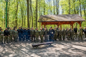 Sadzenie buków w Lesie Borek