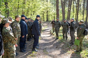 Sadzenie buków w Lesie Borek