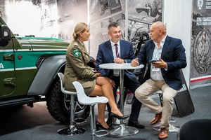 Funkcjonariusze SG uczestniczą w targach GRANICE 2026