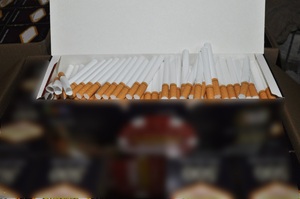 Zabezpieczone papierosy