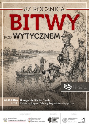 Plakat 87. rocznica bitwy pod Wytycznem